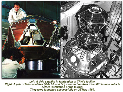 Vela satellite photos